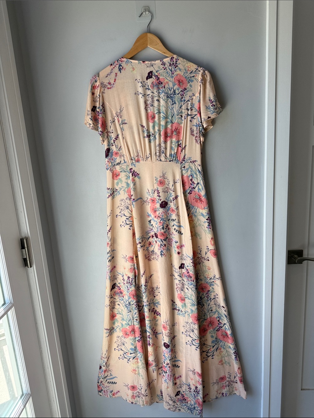 Free People Boho Floral Kimono Deevine Robe Dress - Picture 4 of 8